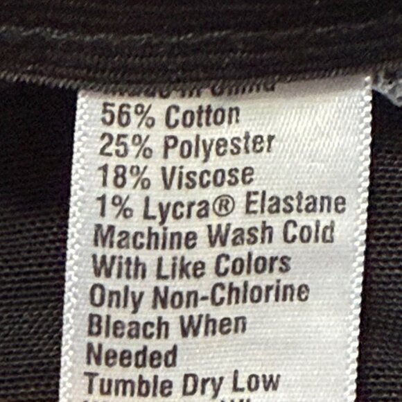 Kim Rogers Women's Pull-on Elastic Waistband Stretch Blue Denim Jeans Size 8 - Picture 6 of 10